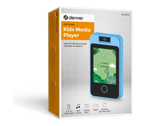 Denver Odtwarzacz multimedialny dla dzieci Denver KMP-284BU 2,8" IP - 1535059 - zdjęcie 7